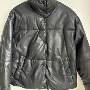 Zara Black Puffer Jacket
